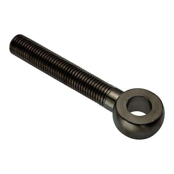 Fixed Rod End, Stainless Steel, Black Oxide, M10-1.50 Thrd Sz, 82 mm Thrd Lg