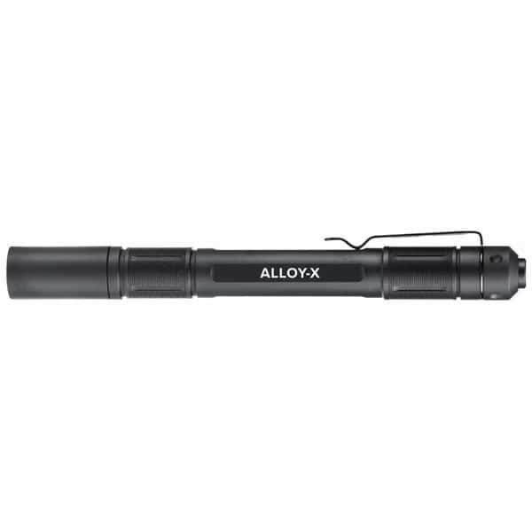 Pen Light, LED, Lithium Ion, 400 lm, Black