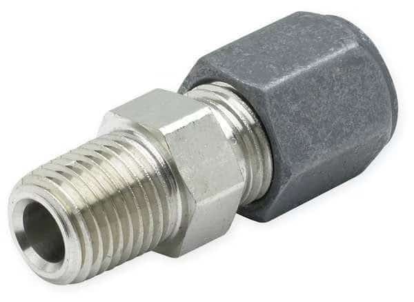 Connector,316 SS,CompxM,1/4Inx1/8In, Mfr#: 4 FBU-SS, PARKER