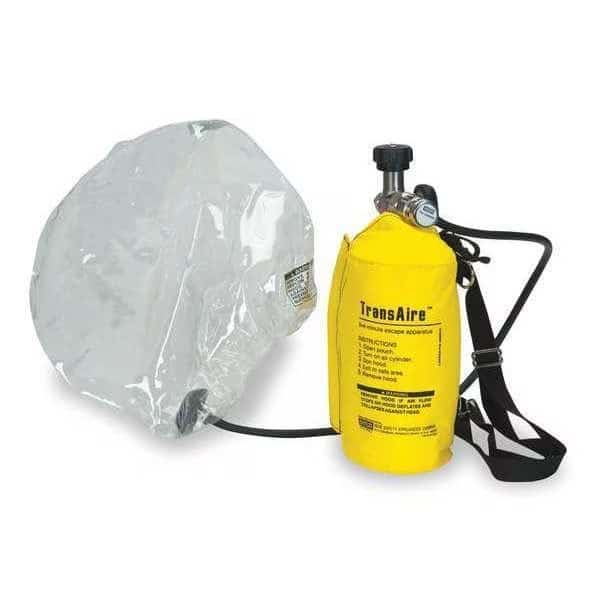 TransAire Emergency Escape Breathing Apparatus, EBA System, 5 min Escape Duration, 40 lpm Flow Rate