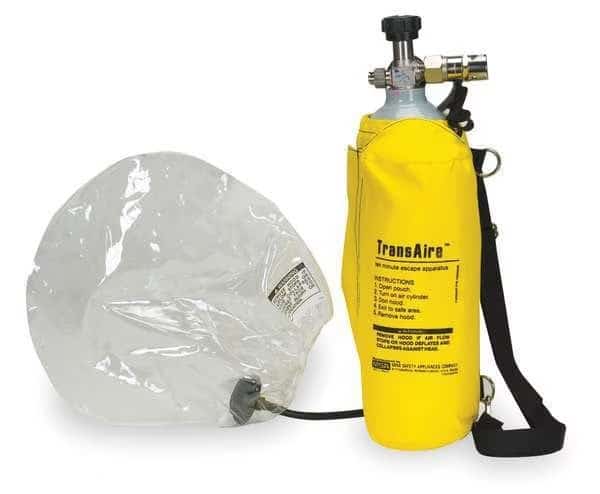 TransAire Emergency Escape Breathing Apparatus, EBA System, 10 min Escape Duration