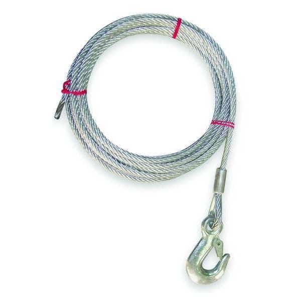 Winch Cable, GS, 3/16 In. x 75 ft., DAYTON, Mfr# 1DLJ5