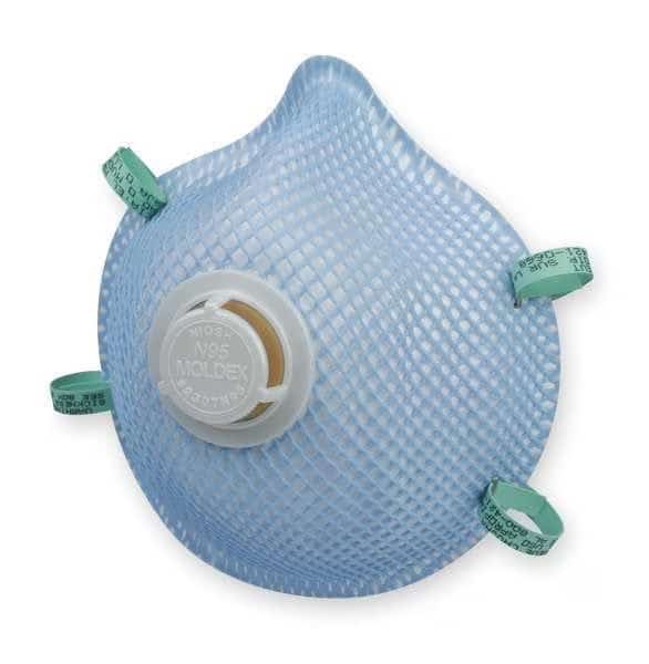 Disposable Respirator,S,N95,Molded,PK10, Mfr#: 2307N95, MOLDEX