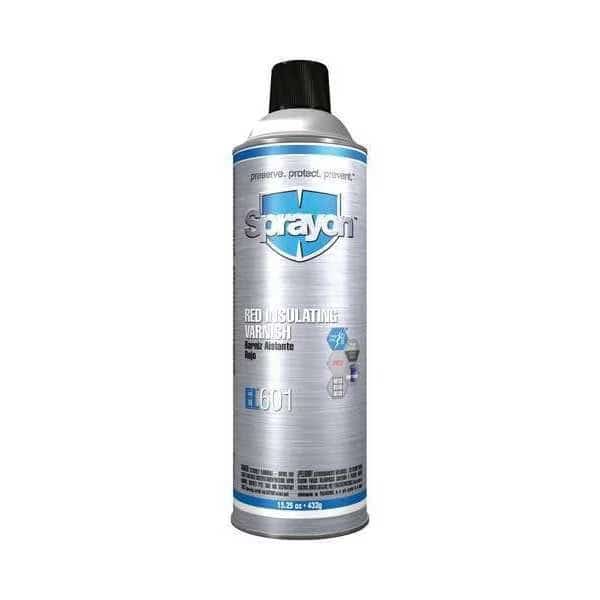 Insulating Varnish, Red, Semi-Gloss, Aerosol, 15.25 oz