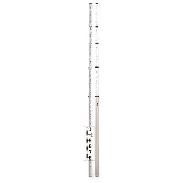 Leveling Rod, Aluminum, 16 Ft, Cst/Berger, Mfr#: 06-816
