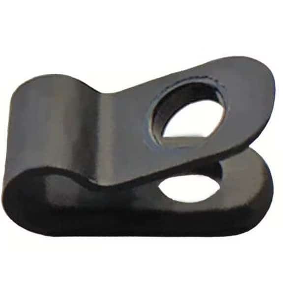 Cable Clamp, Nylon, 1/4 In, Blk, PK25, EnjoyTool select, Mfr# 22CC50D0250B