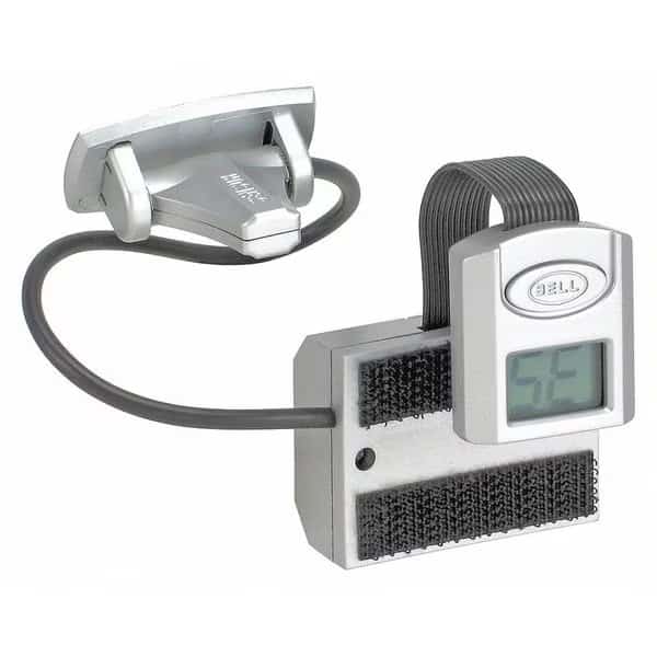 Digital Mirror Mount Compass, Silver