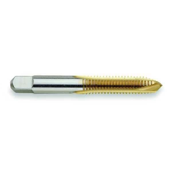 Spiral Point Tap, #2-56, Plug, UNC, 2 Flutes, TiCN, WIDIA GTD, Mfr# 19012