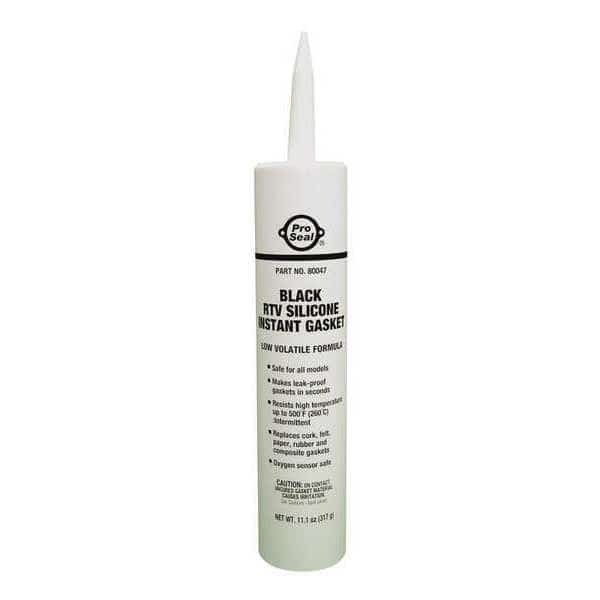 RTV Silicone Sealant,11.1 oz Cartridge, Mfr#: 80047, PRO SEAL