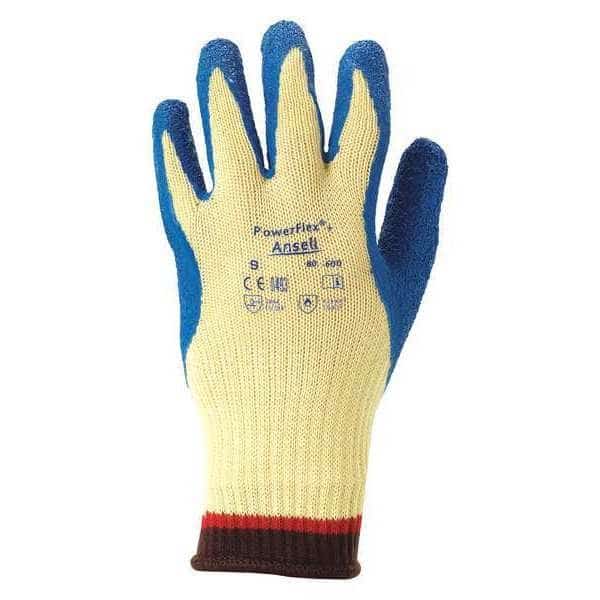 Cut Resistant Coated Gloves, Cut Level A2 , Natural Rubber Latex , L 1 PR
