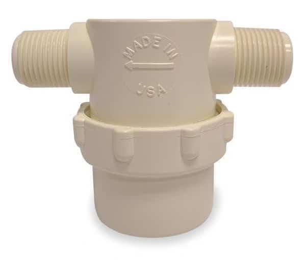 Line Strainer, Low Profile, 1/2", MNPT