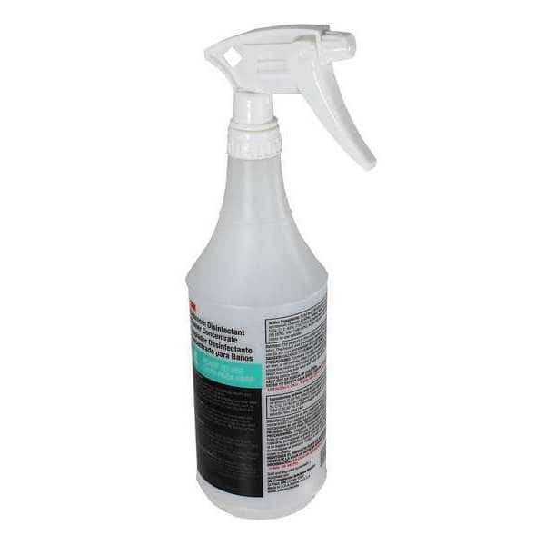 4L Clear, Plastic Preprinted Trigger Spray Bottle, 12 Pack