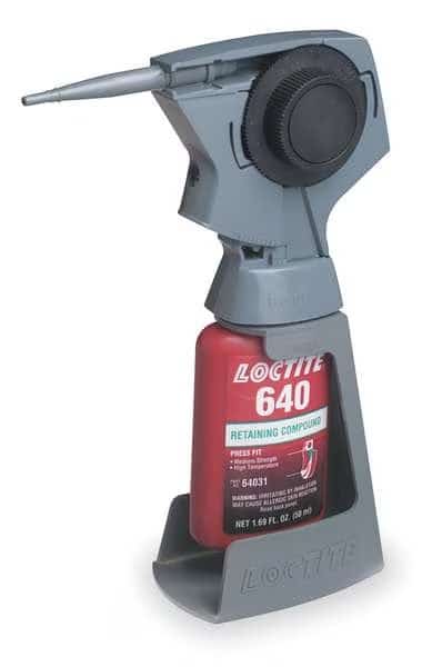 Hand Pump, Gray, For 50mL Bottles, LOCTITE, Mfr# 608966