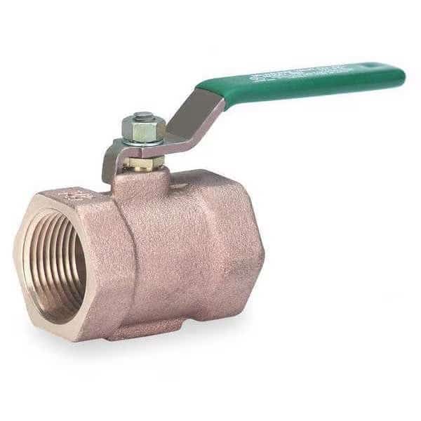 Disc Valve, 1 Pc, 1 In, Bronze, FNPT