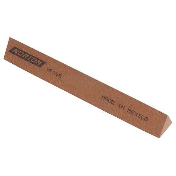 Sharpening File, Tri, A/O, Orange/Brn, Med
