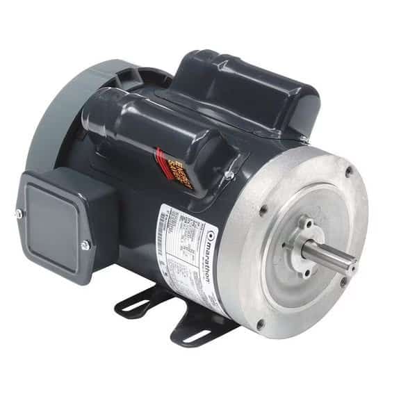 Capacitor-Start/Run General Purpose Motor, 1 hp HP, 100-120/200-240V AC Voltage, 56C Frame