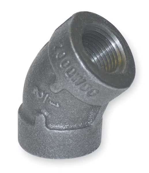 1-1/2" FNPT Galvanized 45 Degree Elbow
