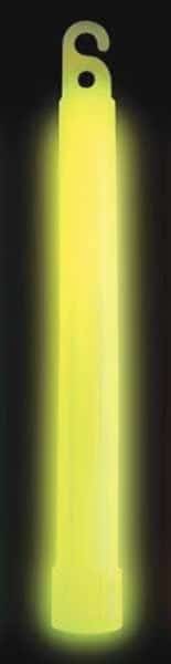 Lightstick, Yellow, 12 hr., 6 In. L, PK10, SNAPLIGHT BY CYALUME TECHNOLOGIES, Mfr# 9-08004B