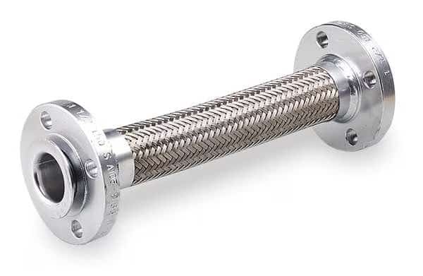 2" Dia x 12" L 321 SS Flexible Metal Hose