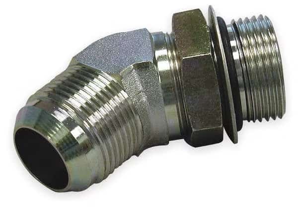 1/2" JIC x O-Ring Boss 316 SS Male 45 Degree Elbow