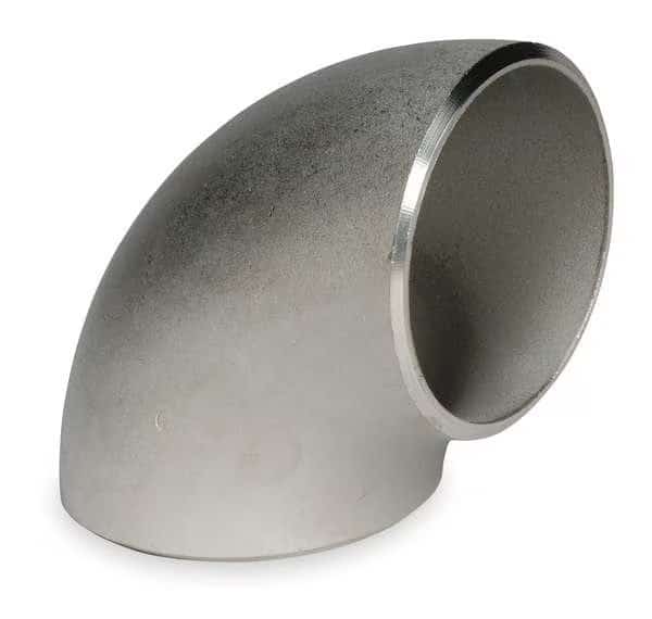 1" Butt Weld 304L SS Short Radius 90 Degree Elbow Sch 40