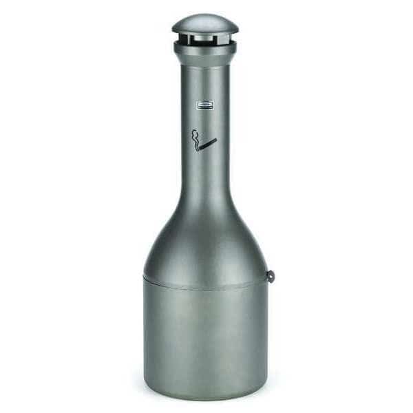 Infinity Cigarette Receptacle, 4-3/32 gal., Pewter