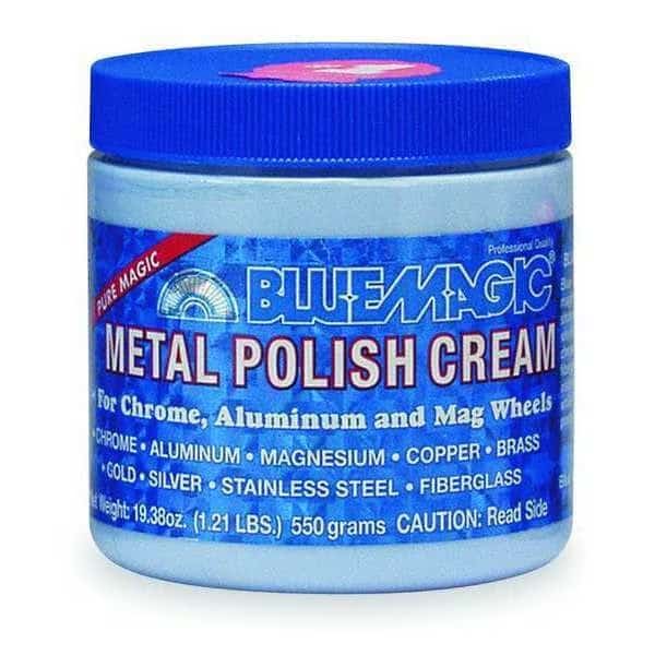 Metal Polish Cream, Tub, 19.25 oz, Ready to Use Paste