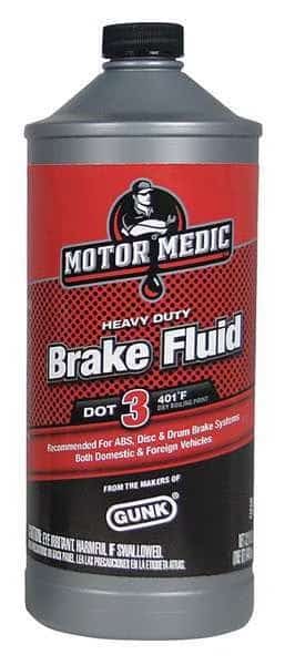 Brake Fluid,32 oz. Size,Plastic Bottle, Mfr#: M4432, MOTOR MEDIC