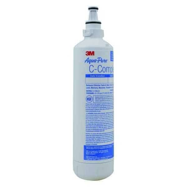 Quick Connect Filter, 0.8 gpm, 0.5 Micron, 2-3/8" O.D., 8 7/8 in H