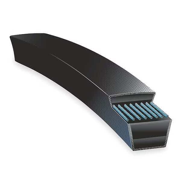 SPB3800 Metric V-Belt, 3800mm Outside Length, 16 mm Top Width, 13mm Thickness, 1 Ribs