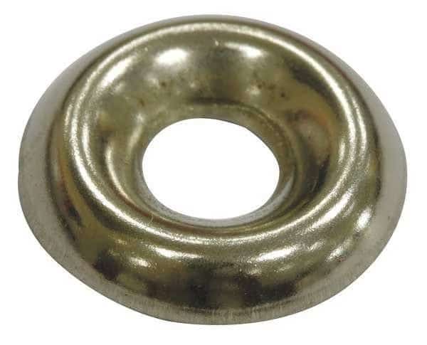 Countersunk Washer, Fits Bolt Size #12 , Stainless Steel Plain Finish, 100 PK