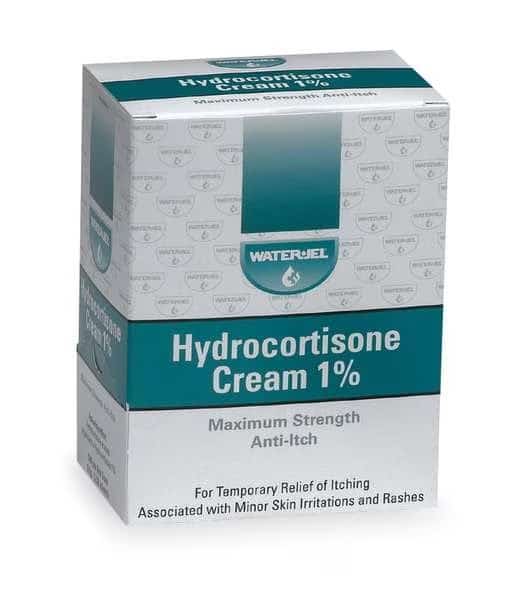 Hydrocortisone Cream,Anti-Itch,PK25, Mfr#: WJHY1800, WATERJEL