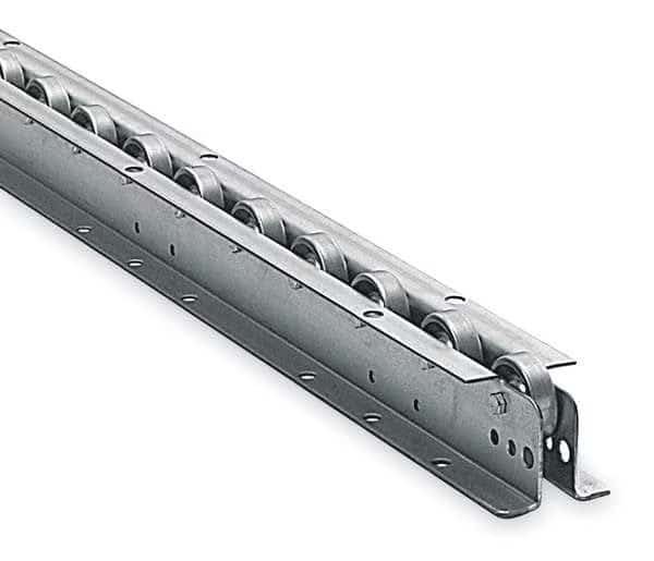 Flow Rail, 10 ft L, 2 13/16 in W, 260 lb/ft (5 ft Supports) Max Load Capacity