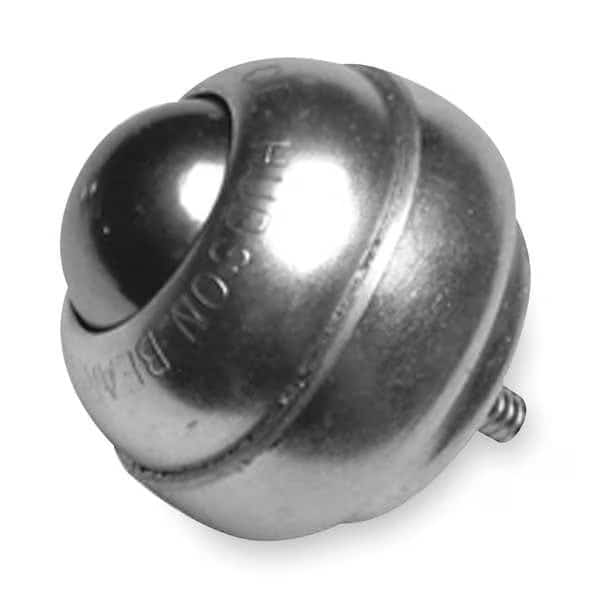 Ball Transfer, Threaded, 1In Ball Dia