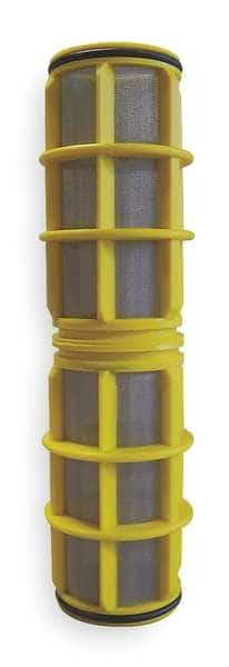 Filter Screen, Yellow, 10" Length, 2" Dia