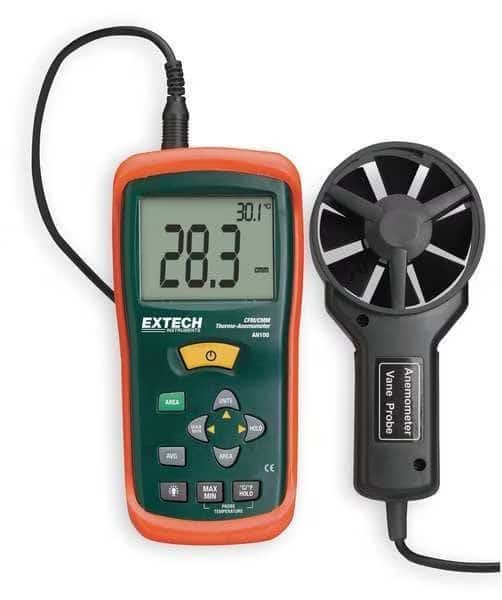 Anemometer, 80 to 5906 fpm