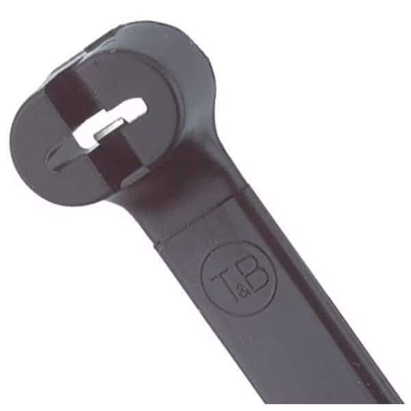 13.4" L Heavy Duty Cable Tie BK PK 50, TY-RAP, Mfr# TY27MX-A