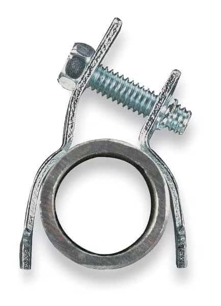 Clamp, EMT; Pipe; Strut Use, 1/2 in, Steel, Electro Galvanized