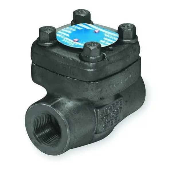 1/2" FNPT Forged Carbon Steel Piston Check Valve