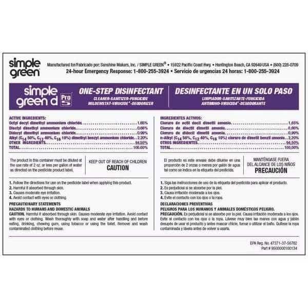 Simple Green Secondary Labels, 10 PK