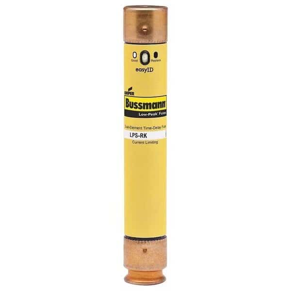 UL Class Fuse, RK1 Class, Time-Delay, 10A, 600V AC, Indicating