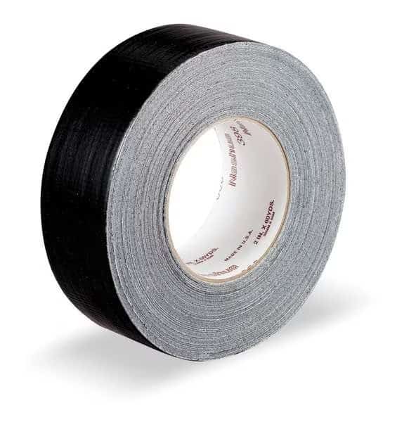 Duct Tape, 48mm x 55m, 11 mil, Black, NASHUA, Mfr# 398