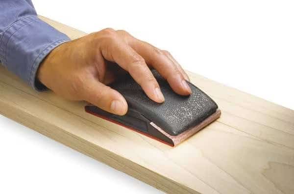 Hand Sanding Block, 4-7/8x2-11/16 In