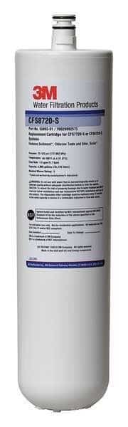 Quick Connect Filter, 1.5 gpm, 5 Micron, 3-3/4" O.D., 13 in H
