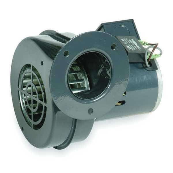 Round OEM Blower, 3100 RPM, 1 Phase, Direct, Rolled Steel