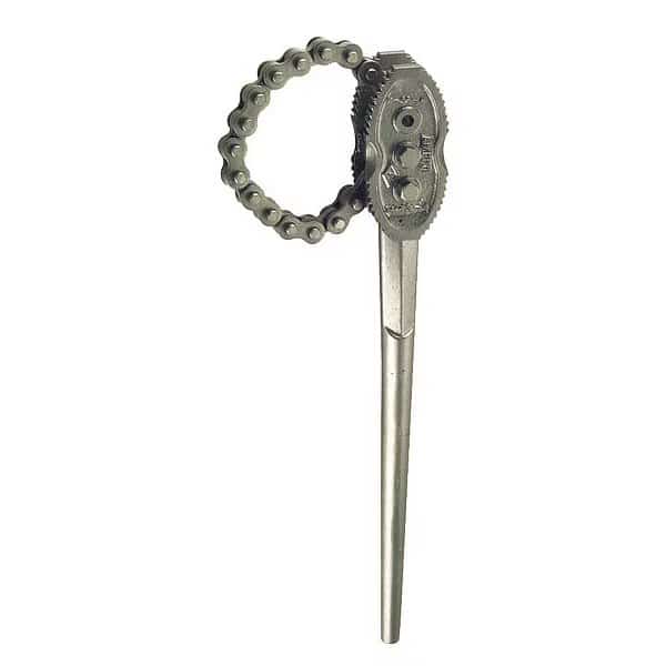 Chain Wrench, Pipe Cap. 1/8 to 1-1/2 in.