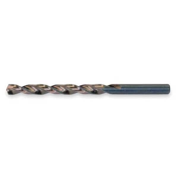 135 Degree Heavy-Duty Parabolic Jobber Length Drill Cle-Line 1872 Black & Gold HSS RHS/RHC 25/64