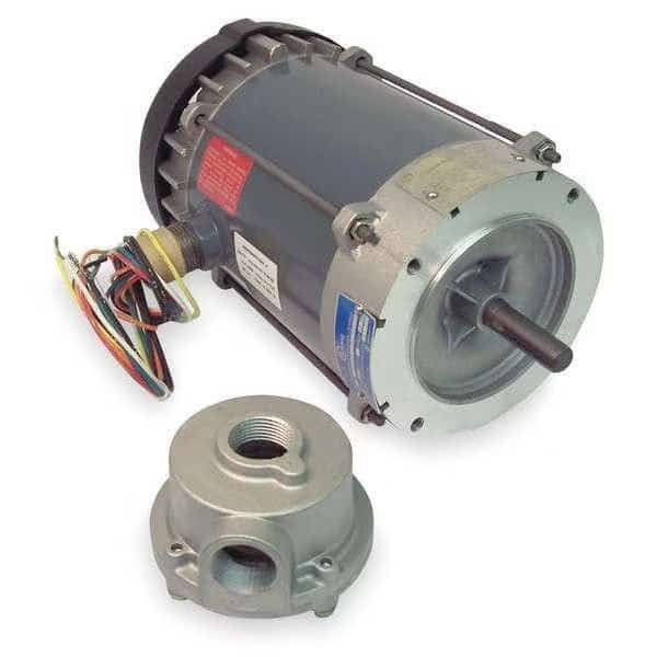 Motor,1/3 HP,1725 rpm,56C,115/208-230V, Mfr#: 056C17G15526, MARATHON MOTORS