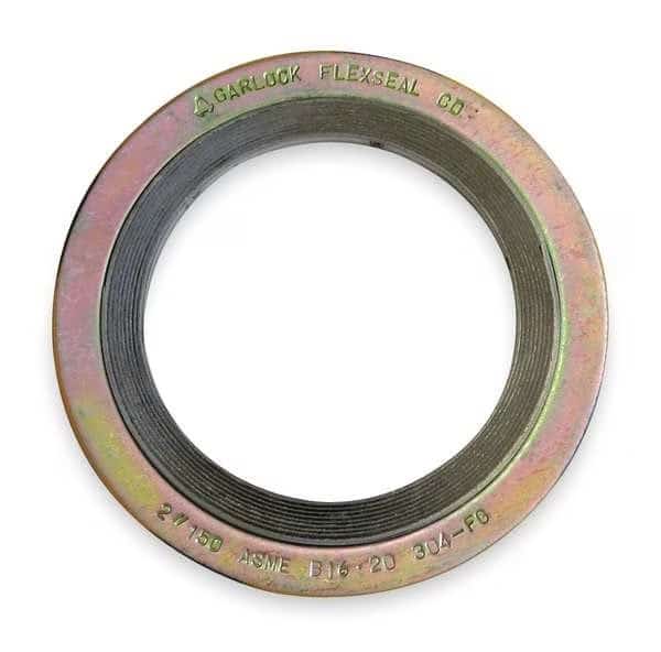 Gasket, Ring, 5 In, Metal, Yellow