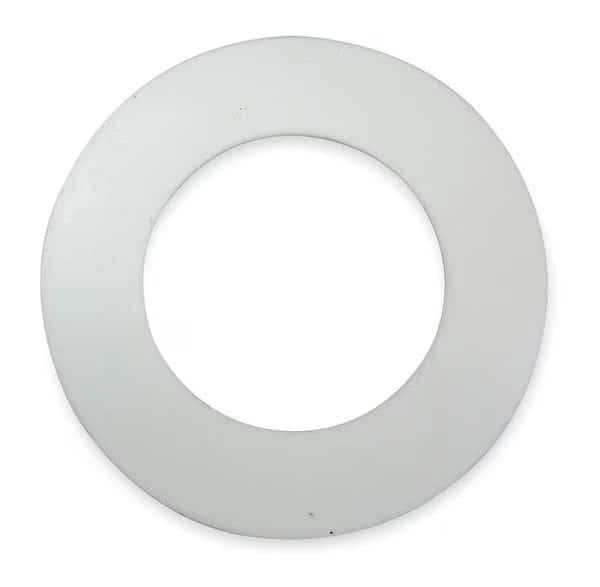 Gasket, Ring, 1/2 In, Virgin PTFE, White